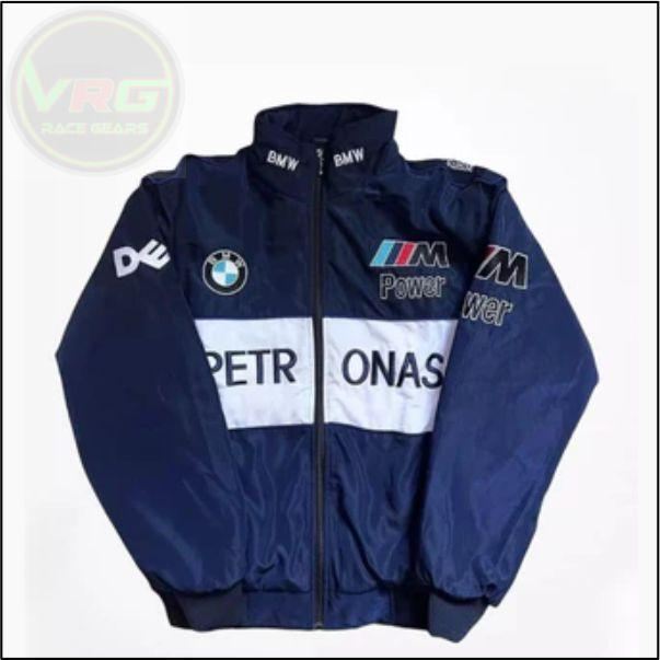 BMW F1 vintage jacket Navy - Vintage Racegears