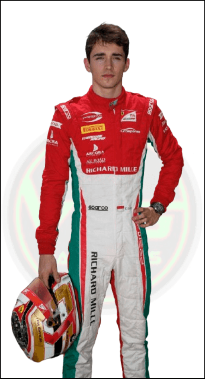 2017 Charles Leclerc F1 Race Suit - Vintage Racegears
