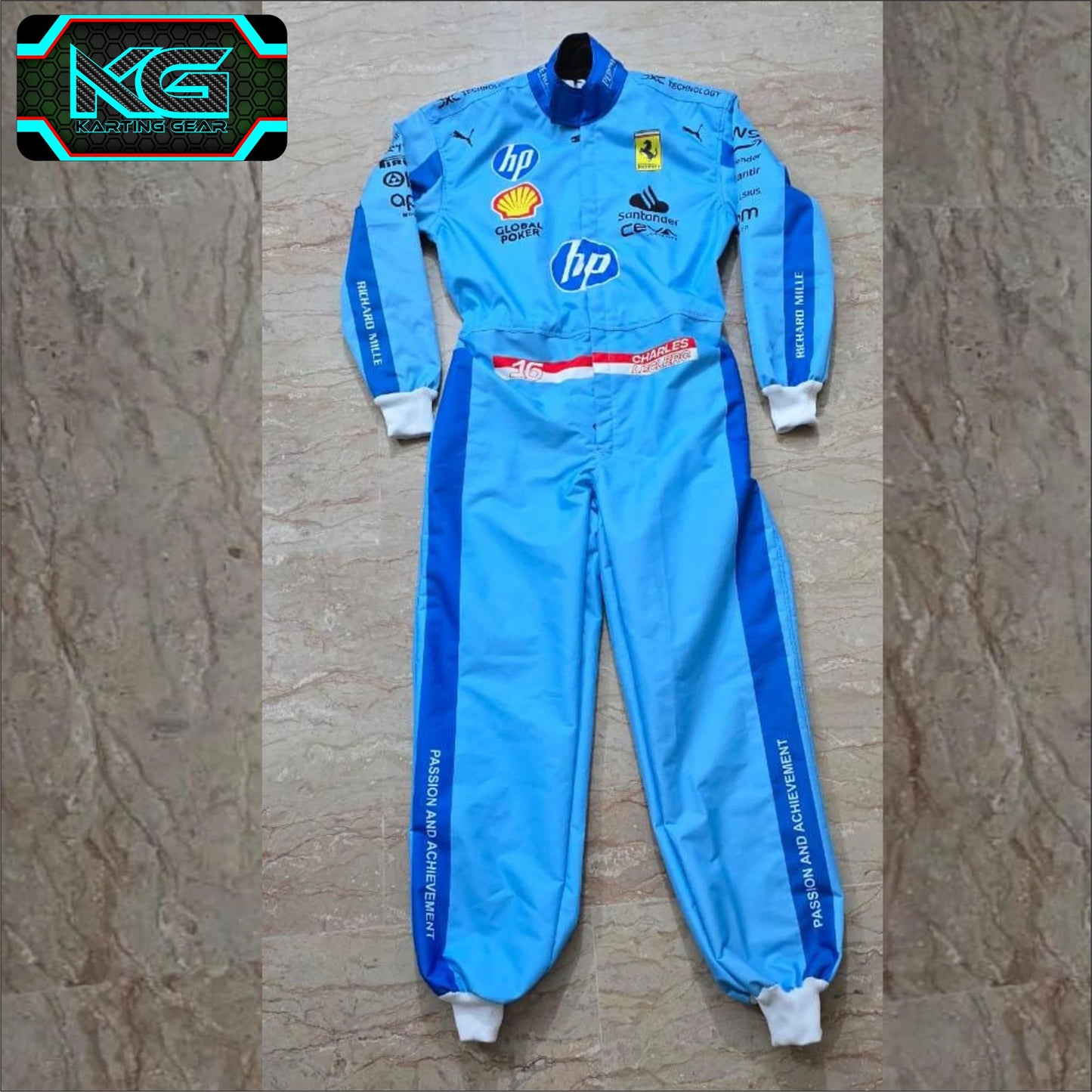 2024 Scuderia Ferrari F1 Miami Grand Prix Race Suit