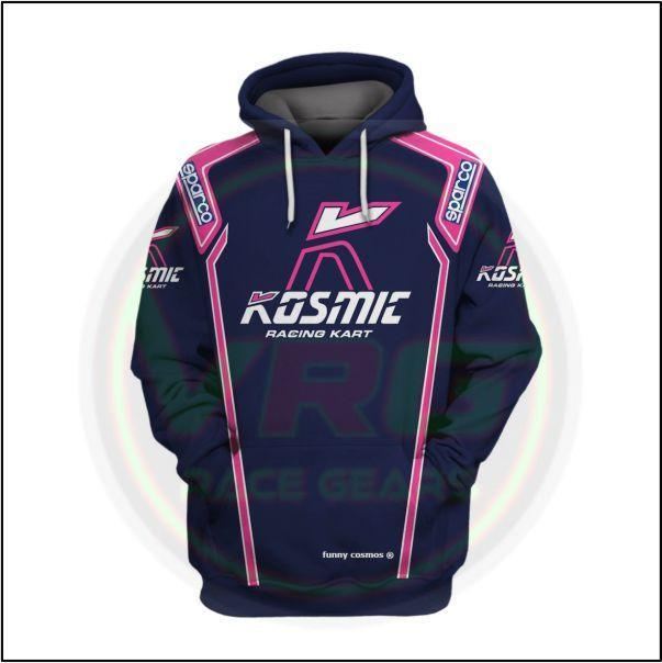 Kosmic Sparco Hoodies Blue - Vintage Racegears