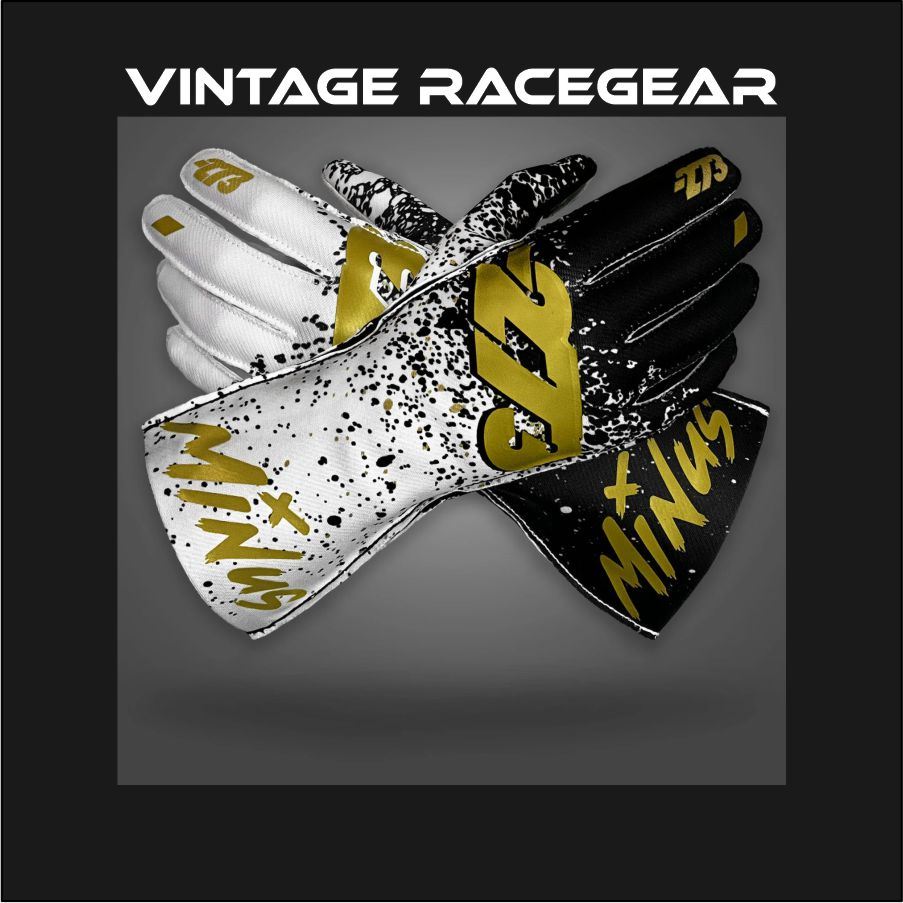 273 DRIP Gloves Black/White/Gold