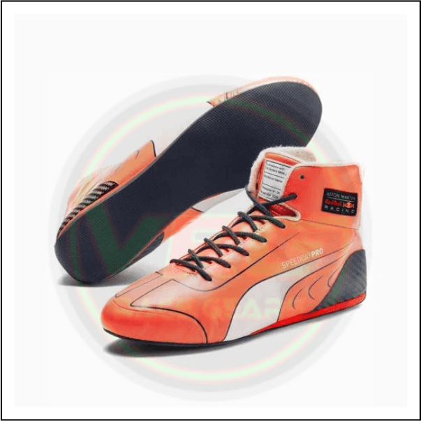 New Sergio Perez F1 RedBull Shoes 2023 - Vintage Racegears