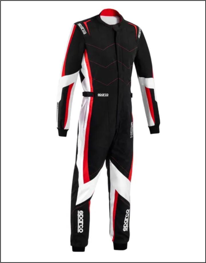 2025 Sparco Kerb Advanced Kart Suit Black