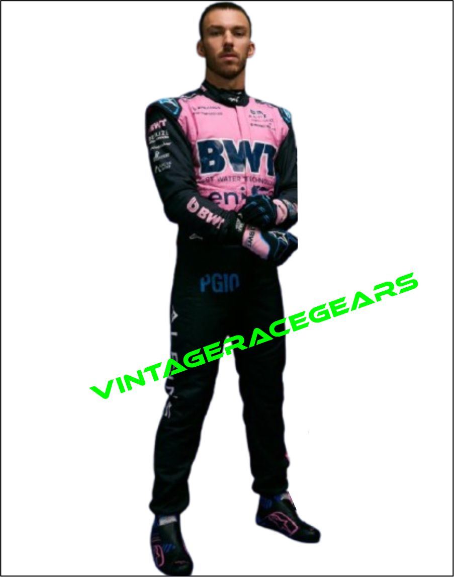 New 2025 Alpine BWT Pierre Gasly F1 Race Suit
