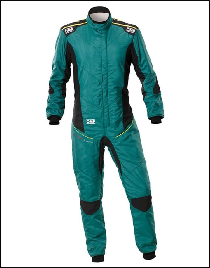OMP Tecnica Super Light Race Suit Green