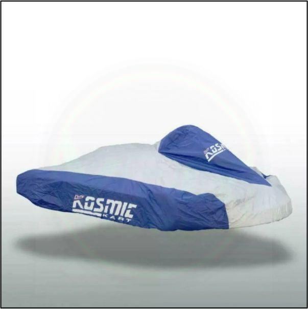 Kosmic kart cover white blue - Vintage Racegears