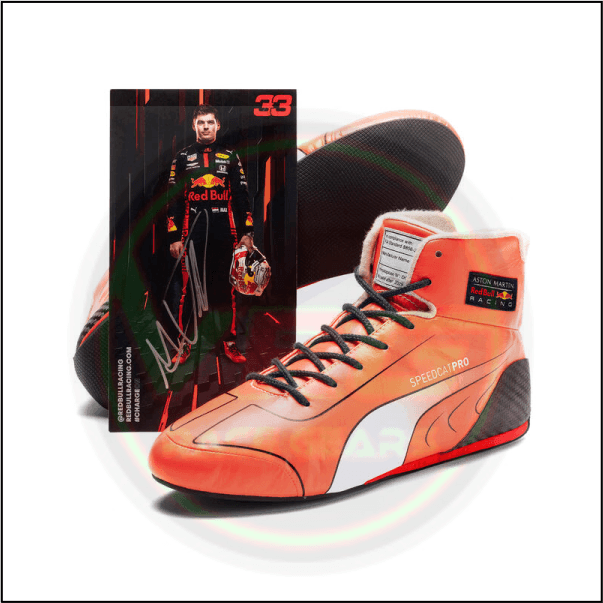 Max Verstappen F1 RedBull shoes 2023 - Vintage Racegears