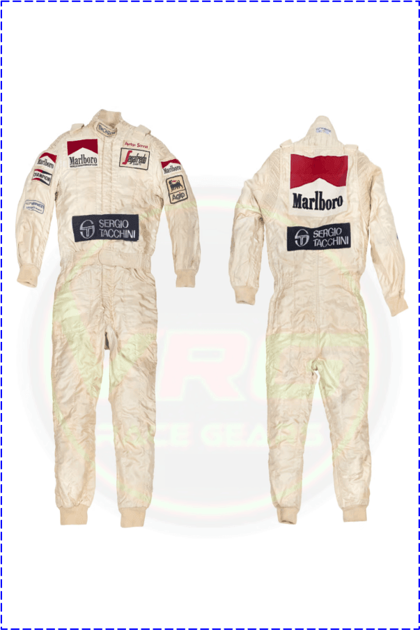 1984 Ayrton Senna F1 Race suit - Vintage Racegears