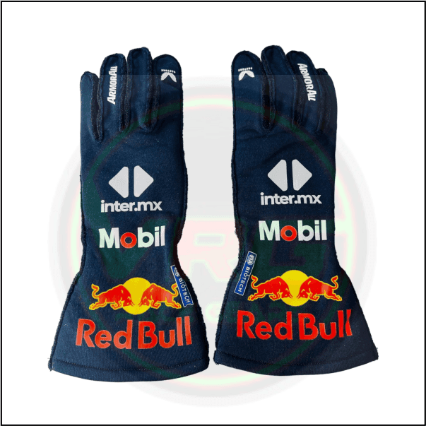 Sergio Perez F1 RedBull gloves 2024 - Vintage Racegears