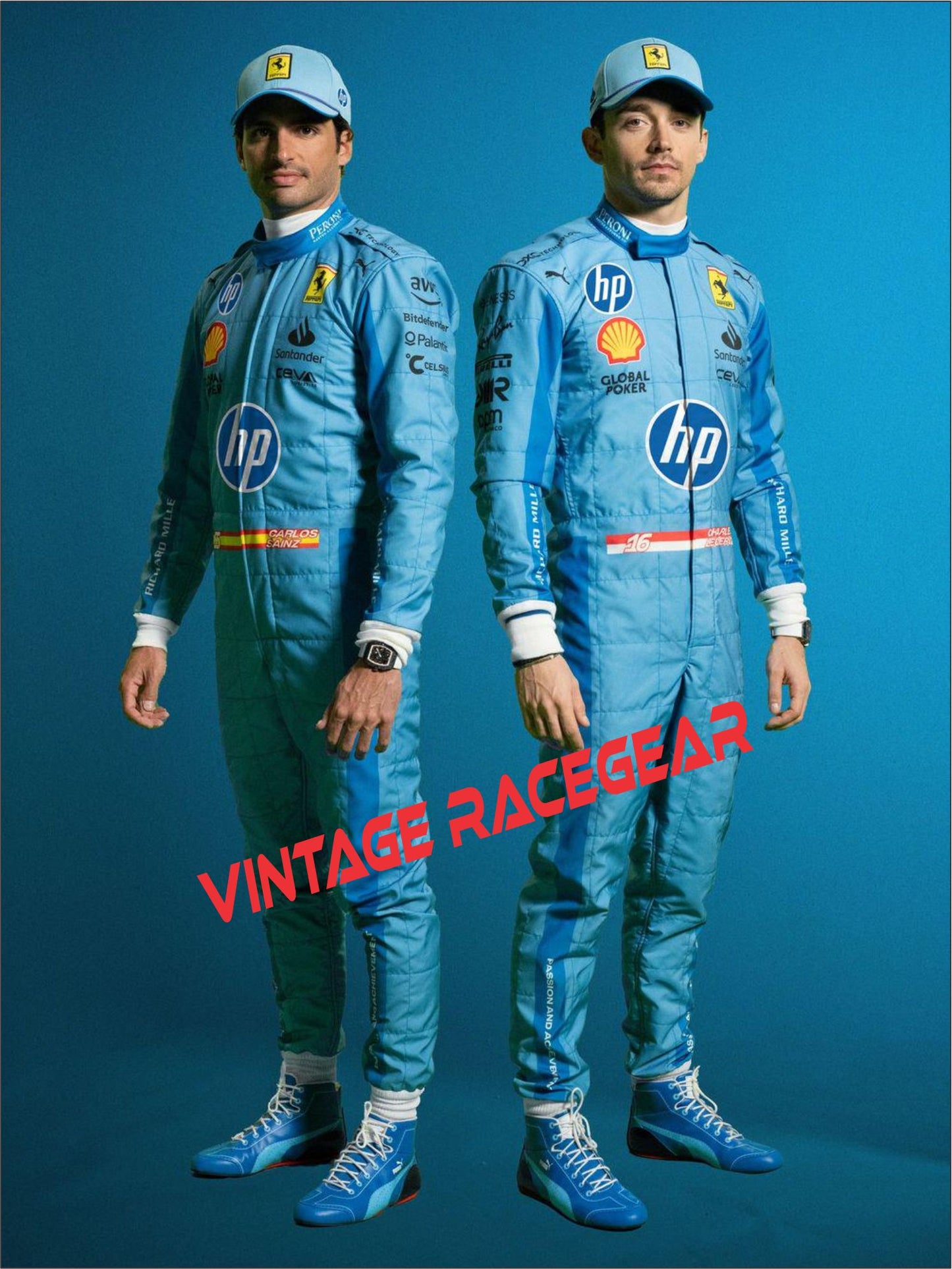 2024 Scuderia Ferrari F1 Miami Grand Prix Race Suit