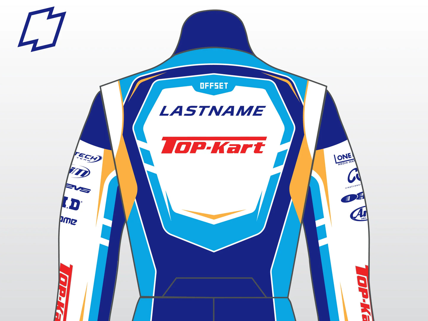 2025 Top Kart Racing Suit X OFFSET
