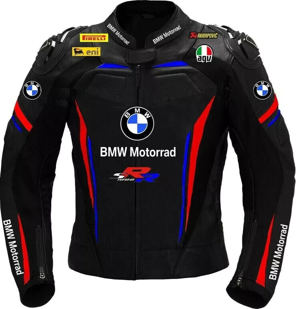 BMW Motorrad Men's Motorcycle Leather Jacket