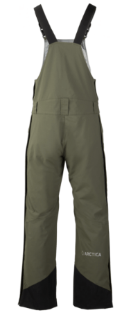Bib Overall Adult Side Zip Pants Green