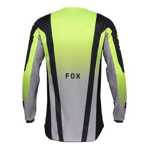 Fox Racing 180 Lean Jersey Gray Florescent Yellow