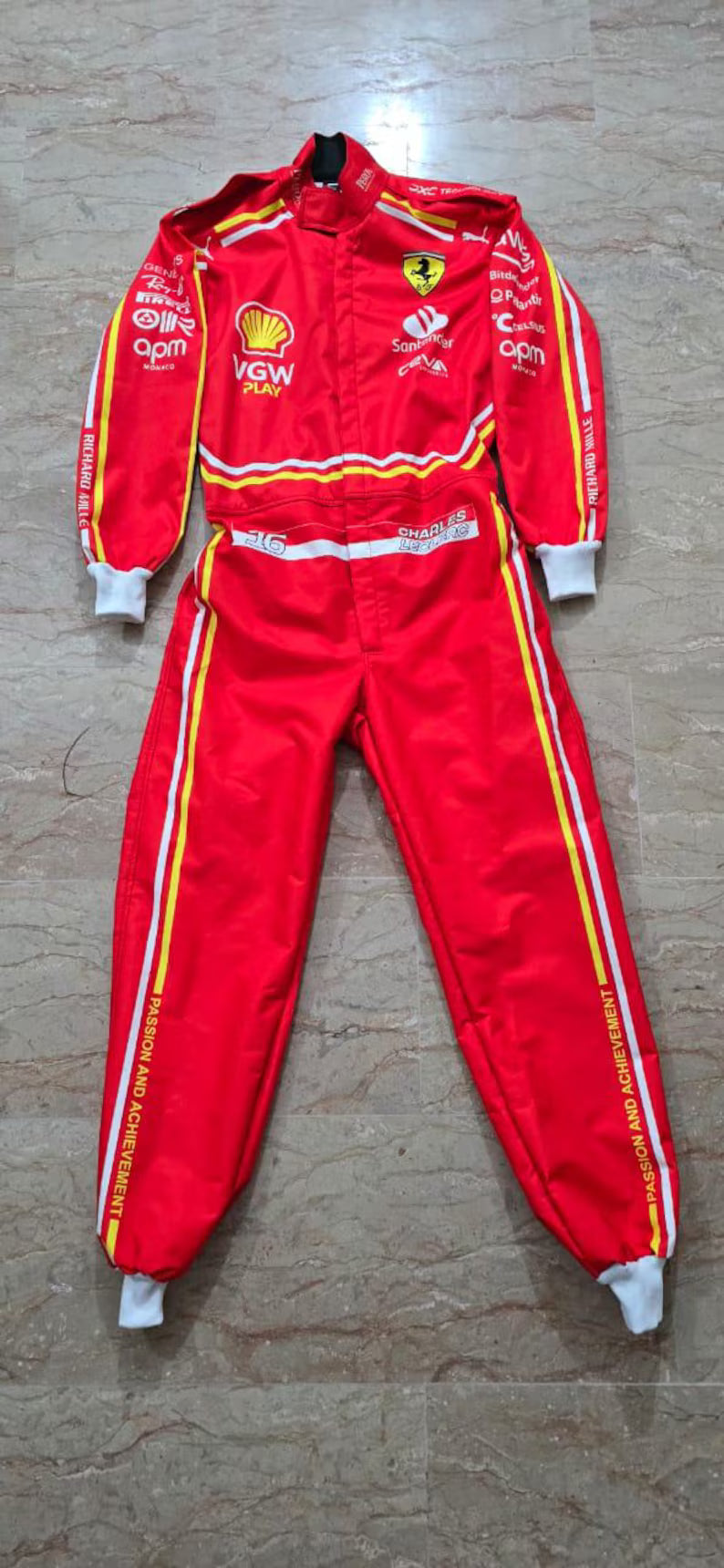 2024 Charles Leclerc F1 Ferrari Race Suit
