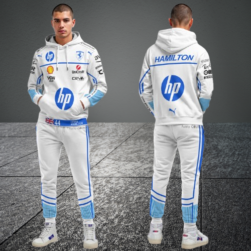 Lewis Hamilton racing suit 2025 Monaco GP F1 Tracksuits