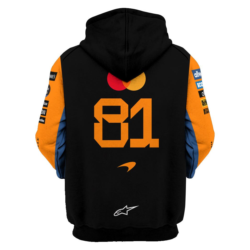 Oscar Piastri McLaren F1 Team Hoodie