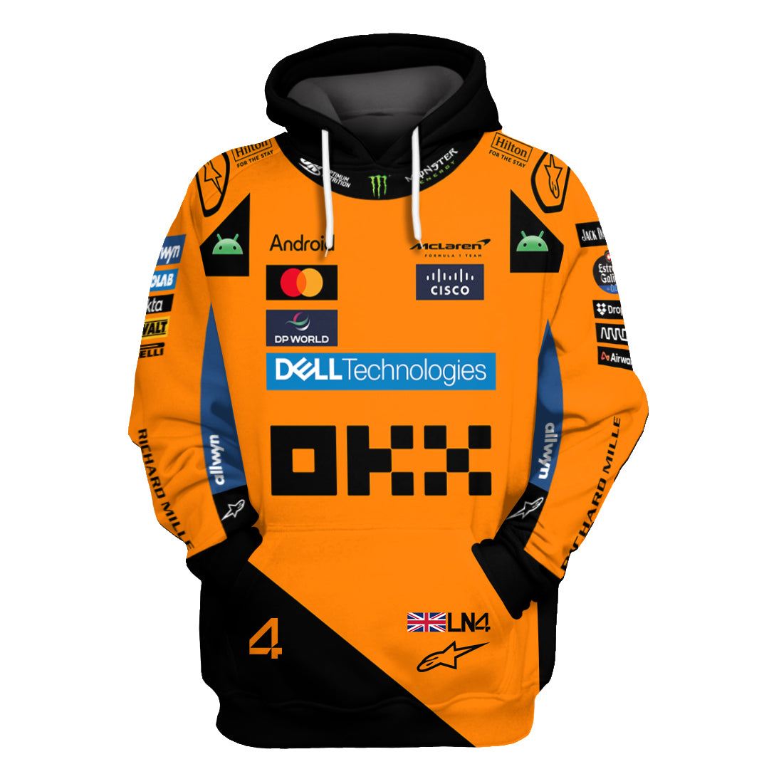 Lando Norris McLaren F1 Team Hoodie