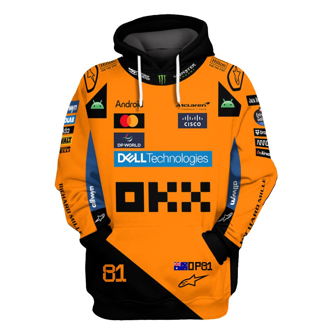 Oscar Piastri McLaren F1 Team Hoodie
