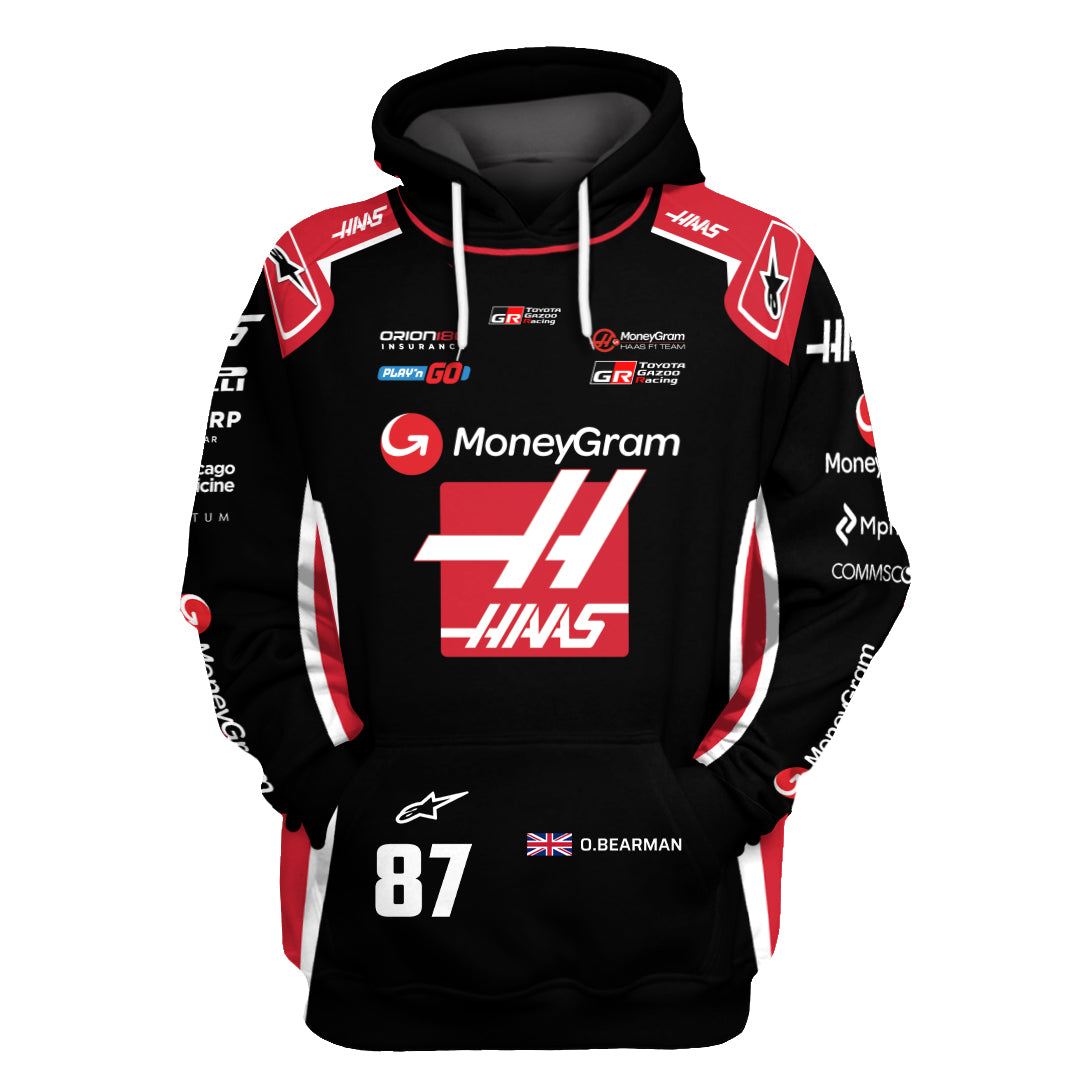 Oliver Bearman MoneyGram Haas F1 Team Hoodie