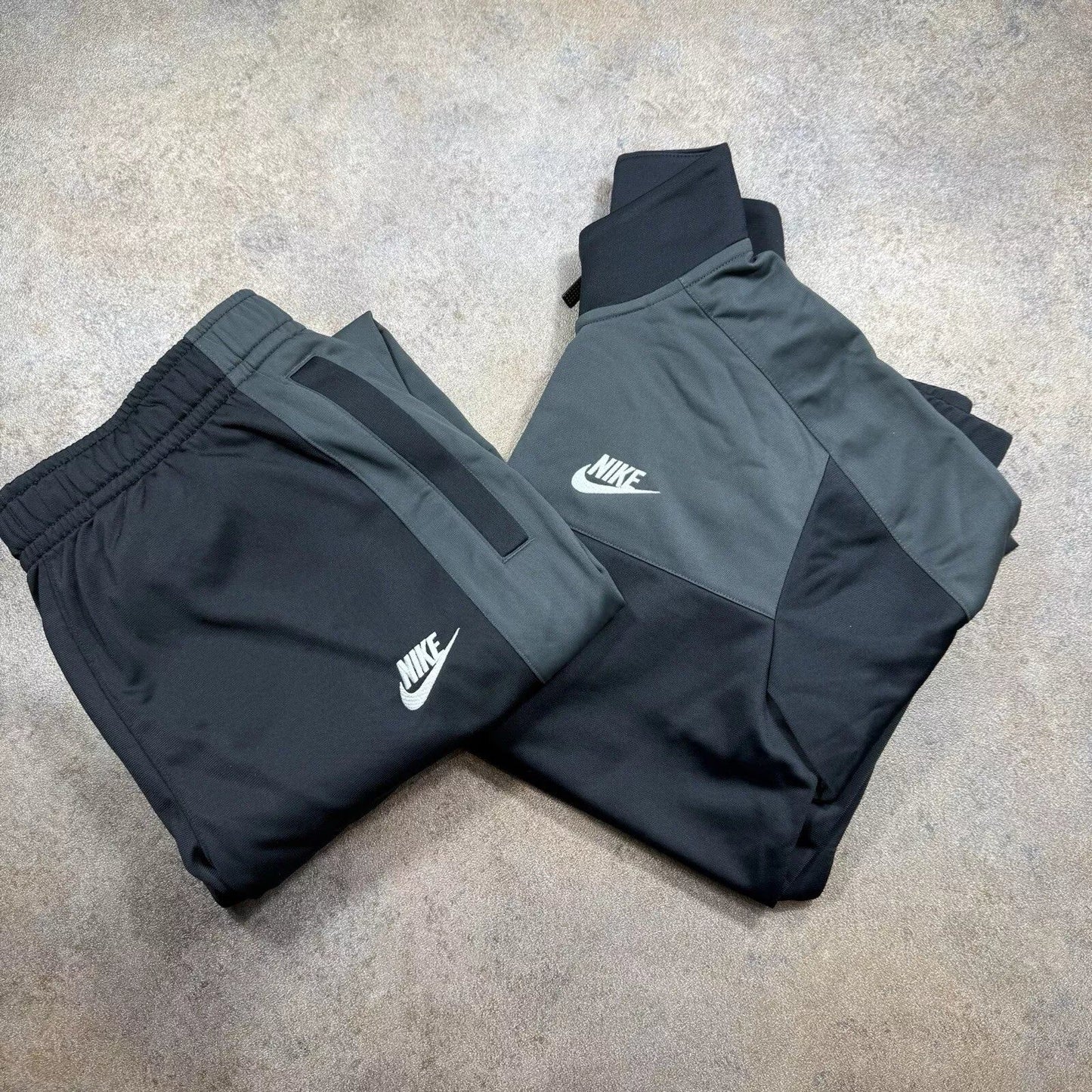 Nike Club Poly Knit Tracksuit Track Top Joggers Set
