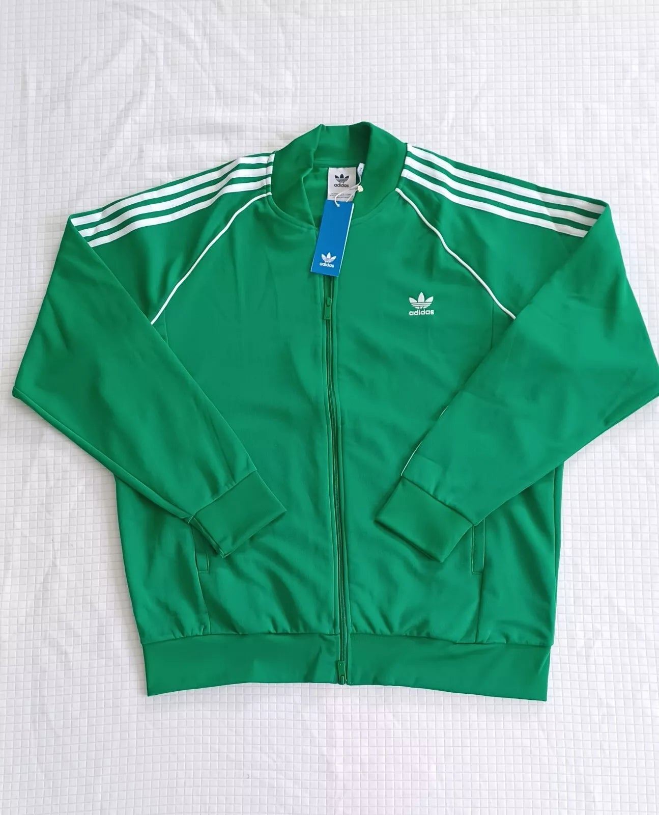 New Adidas Originals Classic Superstar Tracksuit ~ Green