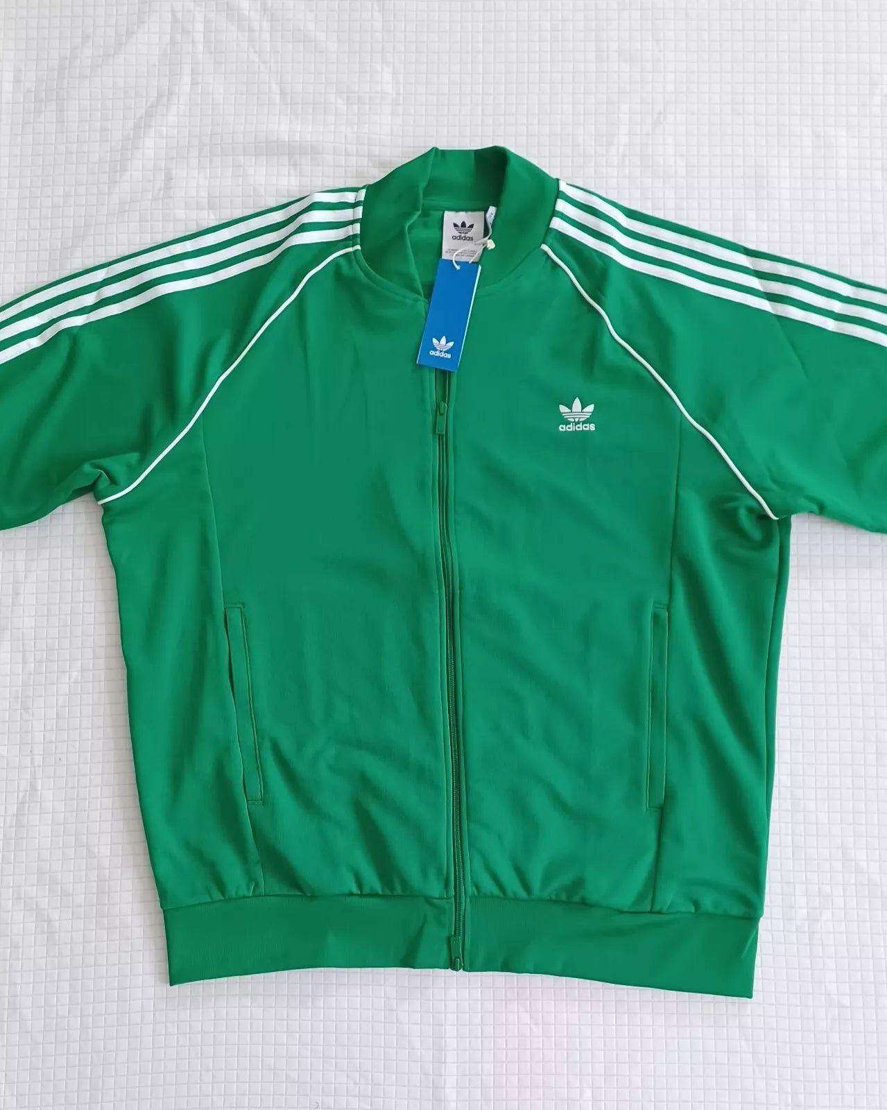 New Adidas Originals Classic Superstar Tracksuit ~ Green