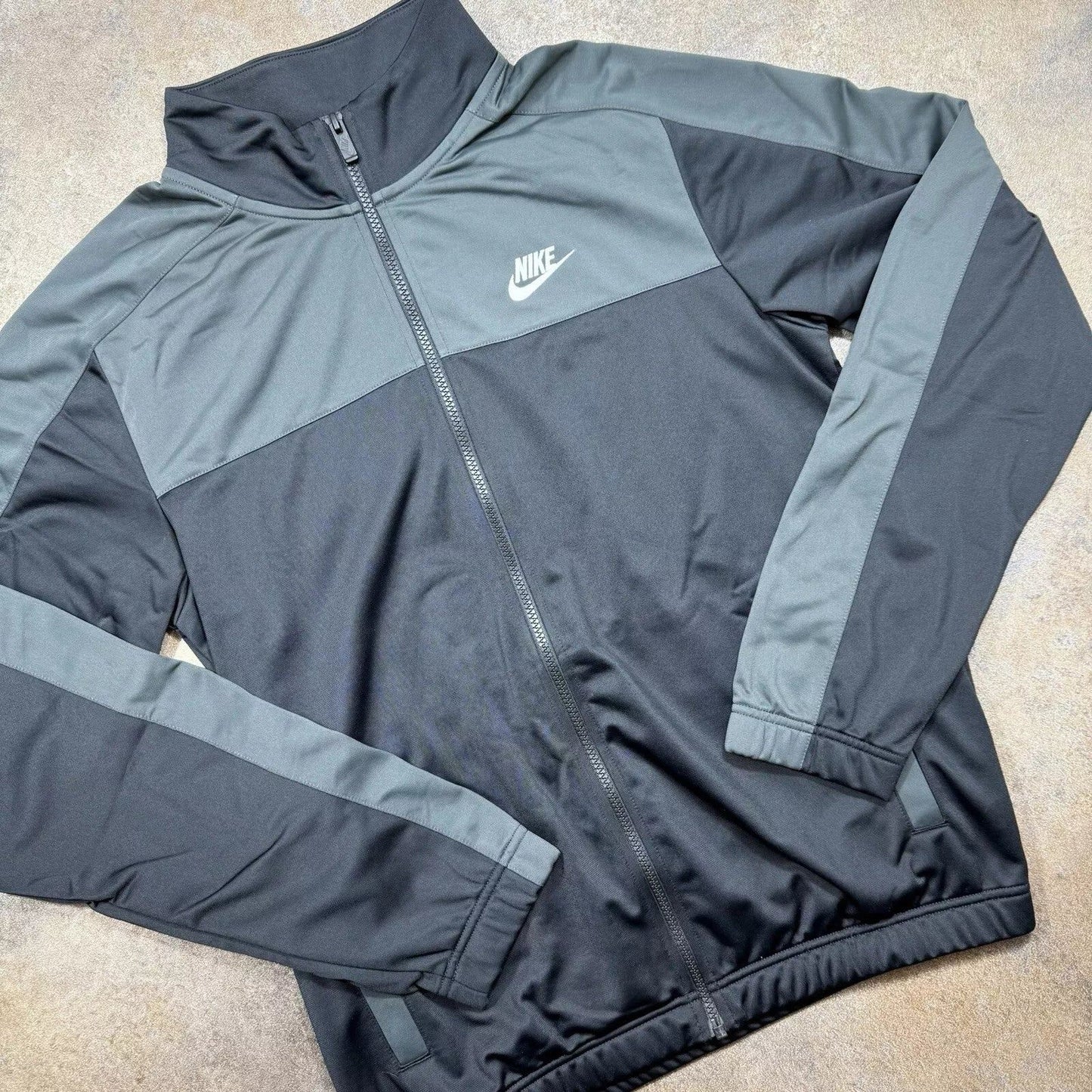 Nike Club Poly Knit Tracksuit Track Top Joggers Set