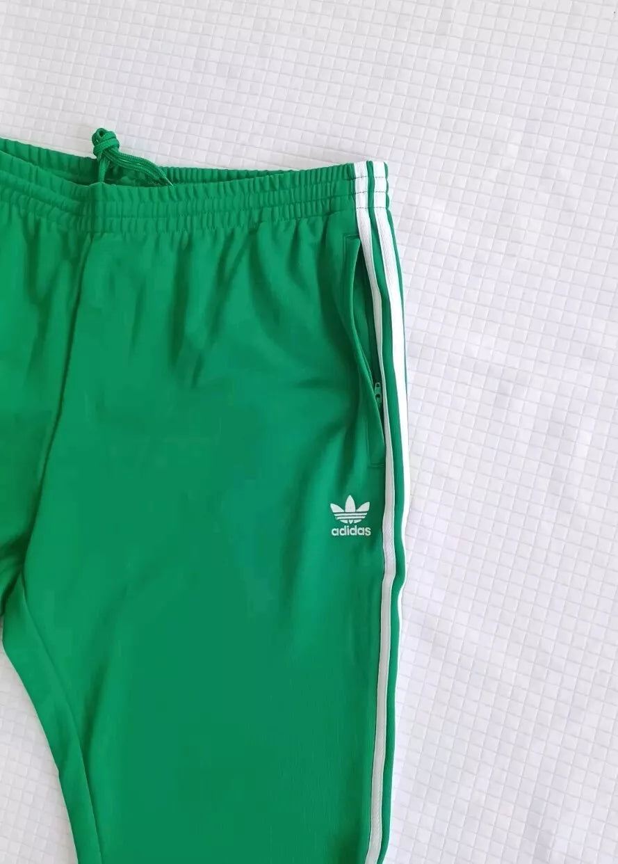 New Adidas Originals Classic Superstar Tracksuit ~ Green