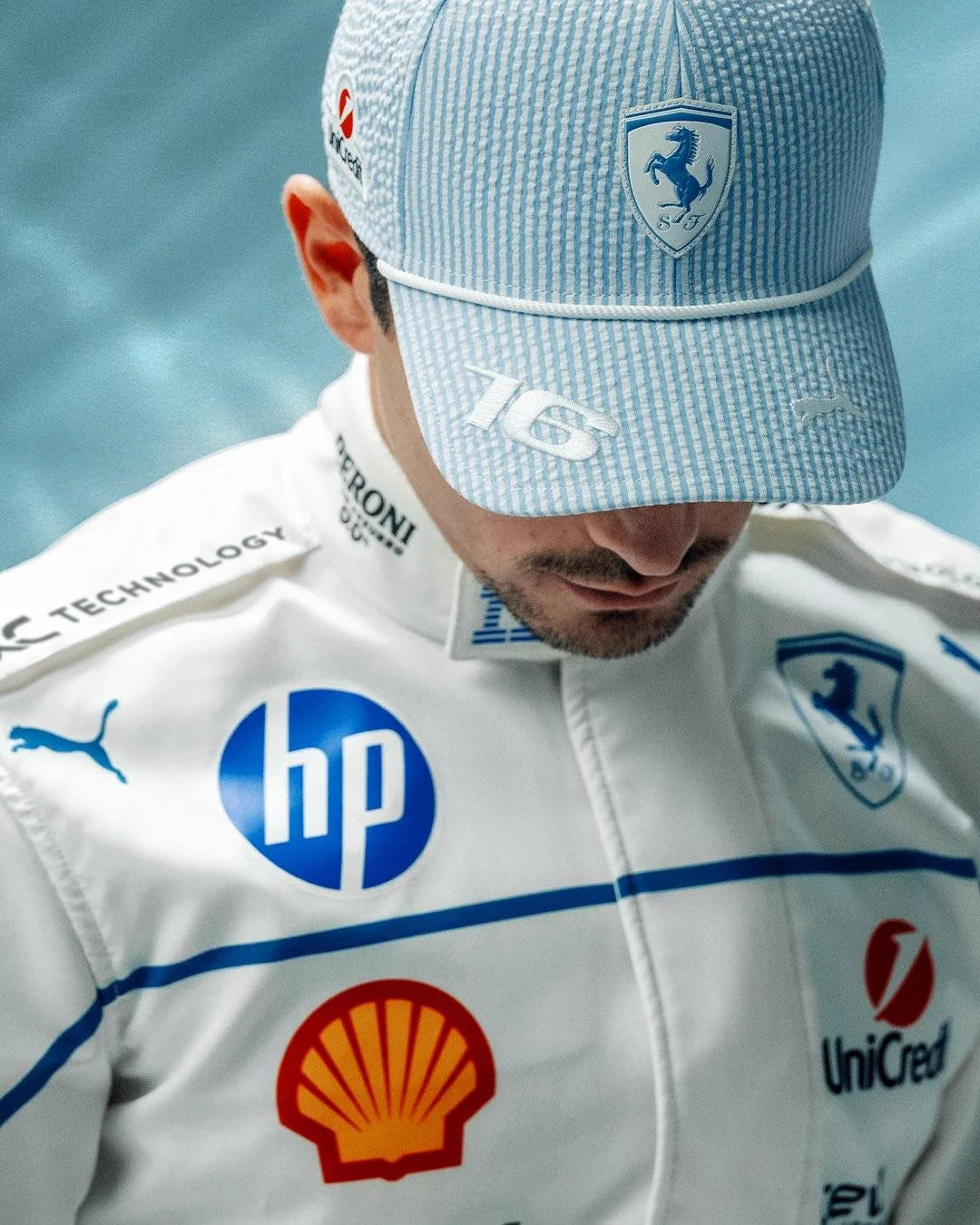 Scuderia Ferrari HP 2025 Charles Leclerc F1 Race Suit - Monaco GP
