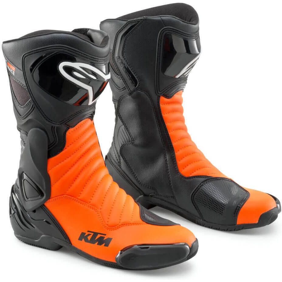 KTM X Alpinestars SMX-6 V2 Boots Orange - Black
