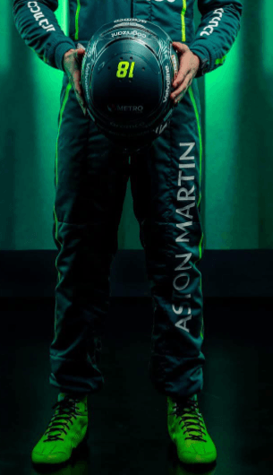 New 2025 Lance Stroll Aston Martin F1 Racing Suit