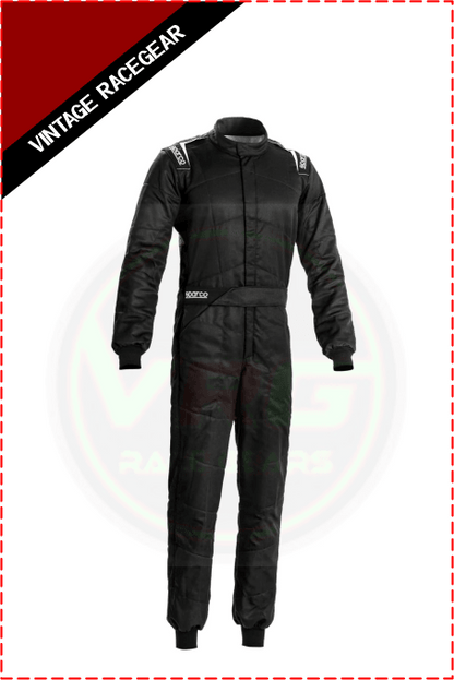 Utrustningspaket Racing Start Sparco Suit Black - Vintage Racegears