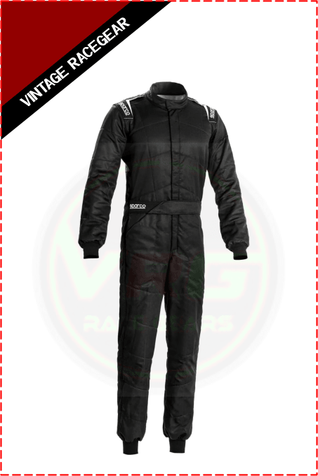 Utrustningspaket Racing Start Sparco Suit Black - Vintage Racegears