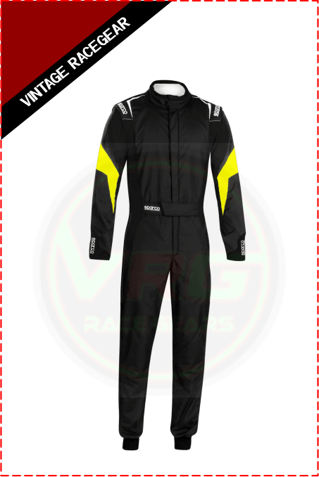 Utrustningspaket Racing Performance Sparco Suit Yellow - Black - Vintage Racegears