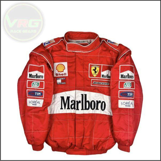 F1 Vintage Marlboro Jacket - Red \ white