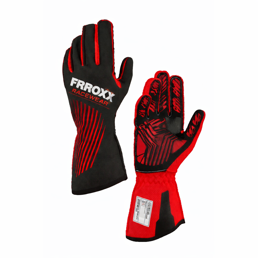 New 2026 Frroxx Racewear Go Kart Racing Sublimation printed Gloves