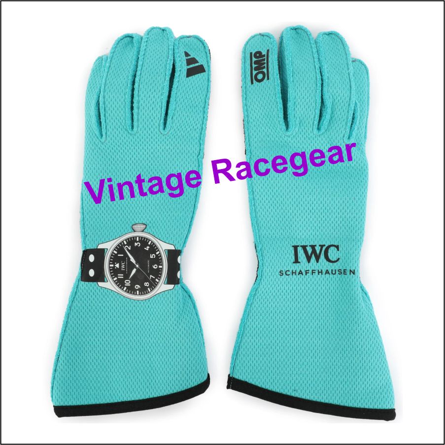 George Russell 2025 Mercedes AMG Petronas Replica Gloves