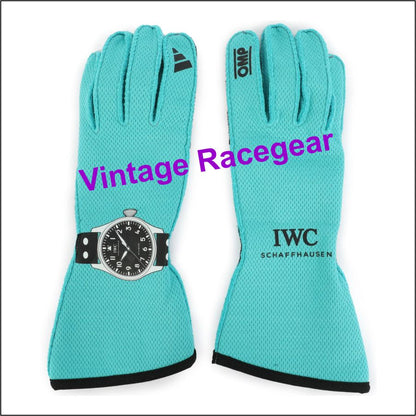 George Russell 2025 Mercedes AMG Petronas Replica Gloves