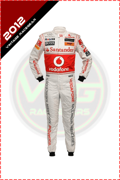 2012 Lewis Hamilton Vodafone F1 Race Suit - Vintage Racegears