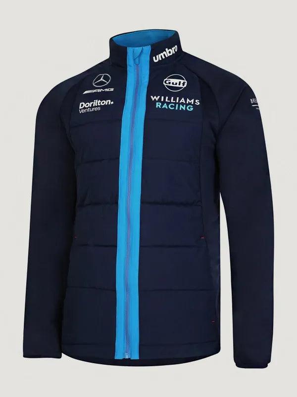 2023 F1 Williams Racing Team Thermal Jacket - Vintage Racegears