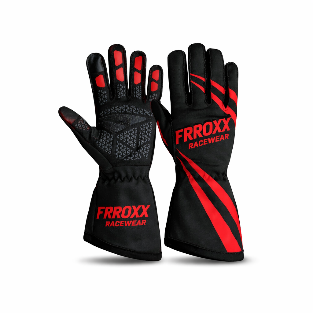 New 2026 Frroxx Racewear Custom Kart Racing Gloves