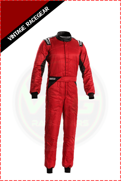 Utrustningspaket Racing Start Sparco Suit Red - Vintage Racegears