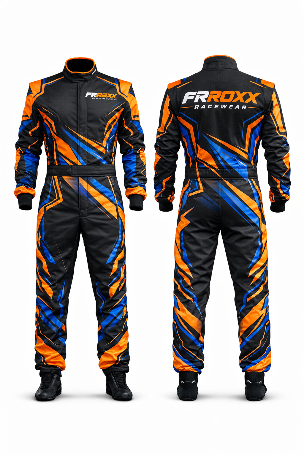 FRROXX Racewear Sublimation Printed Kart Jumpsuit 2026
