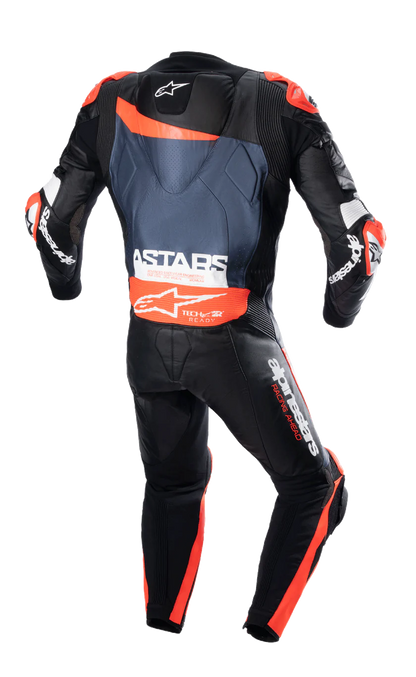 GP Plus V4 Leather Suit - 1PC Gary - Black