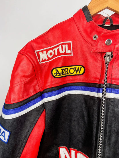 Nokia Rare Vintage Leather Jacket Streetwear