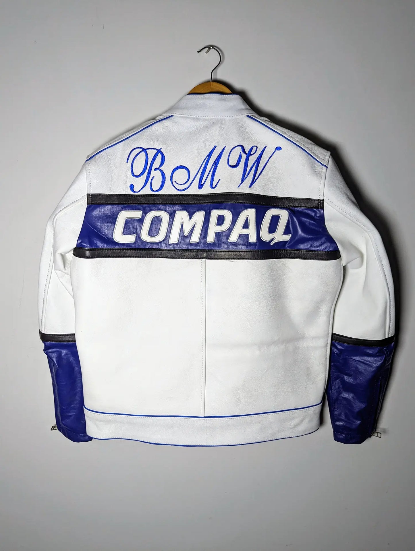 BMW  Y2K RETRO RACING LEATHER JACKET FORMULA 1