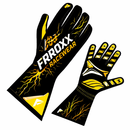 New  Frroxx Racewear Go Kart Racing Sublimation printed Gloves