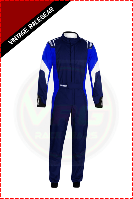 Utrustningspaket Racing Performance Sparco Suit Navy - Blue - Vintage Racegears