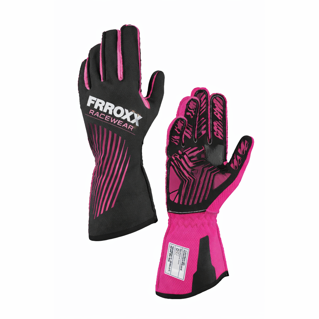 New 2026 Frroxx Racewear Go Kart Racing Sublimation printed Gloves